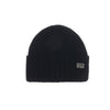 Fleece Lined Ribbed Knit Beanie | Trail Master Black